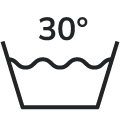 Το κάλυμμα πλένεται στους 30°&nbsp;C