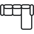 Δεξιά γωνία καναπέ